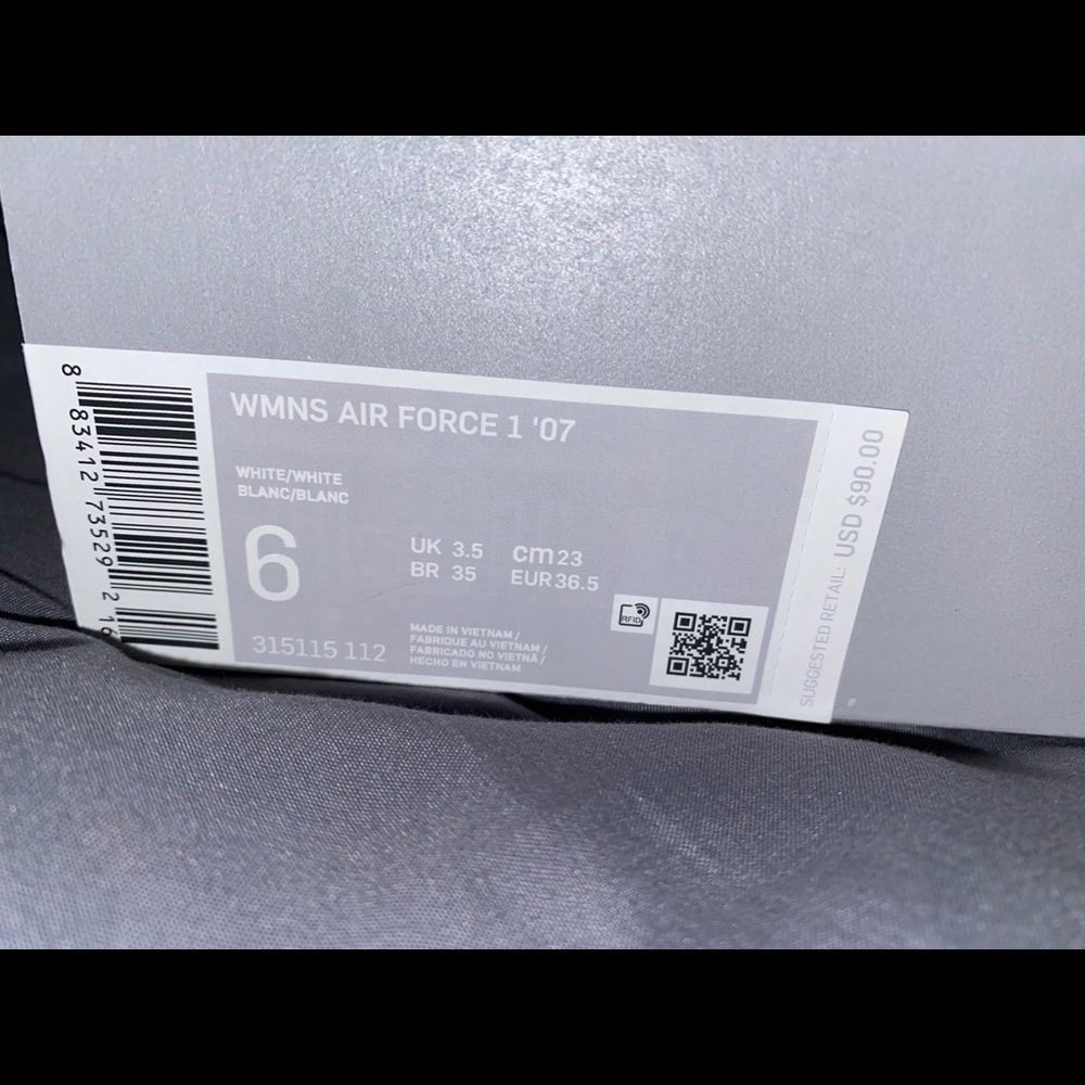 Womens Nike Air Force One *never worn*